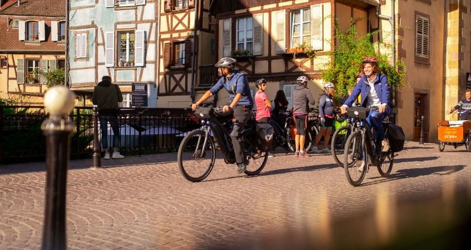 Visiter Colmar à vélo