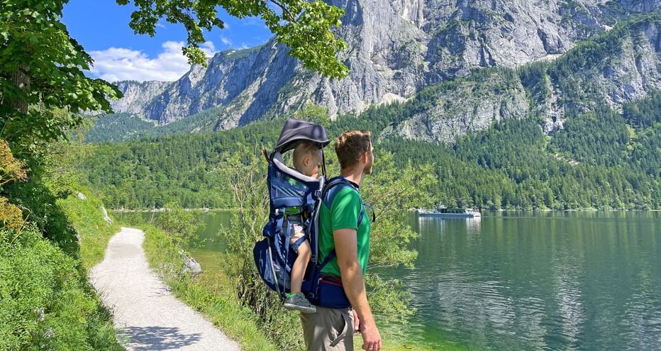 Randonnée en famille dans le Salzkammergut