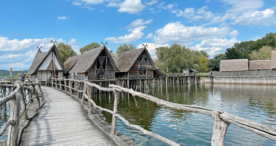 Habitats sur pilotis au Lac de Constance