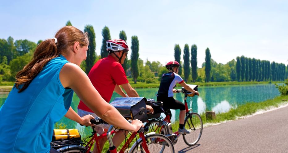 A vélo le long de l'Adige