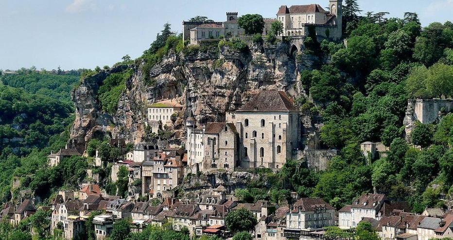 Vue du village de Rocamadour