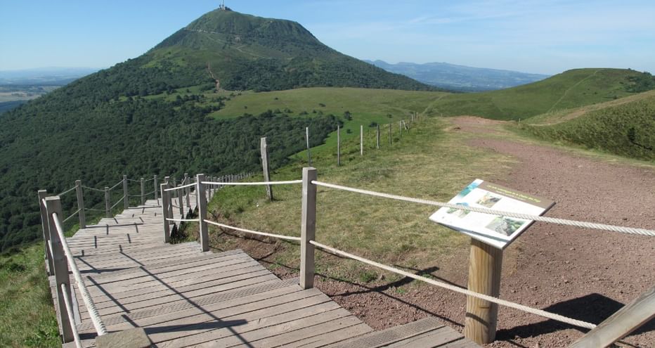 Vue sur le Puy de Dôme