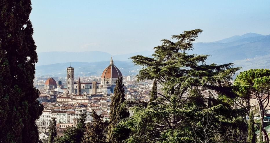 Vue sur Florence et sa cathédrale