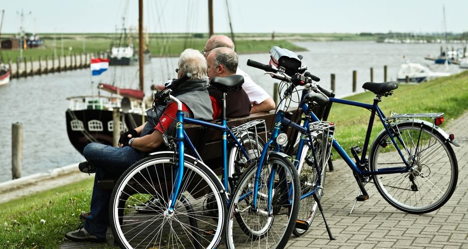 A vélo en Frise orientale