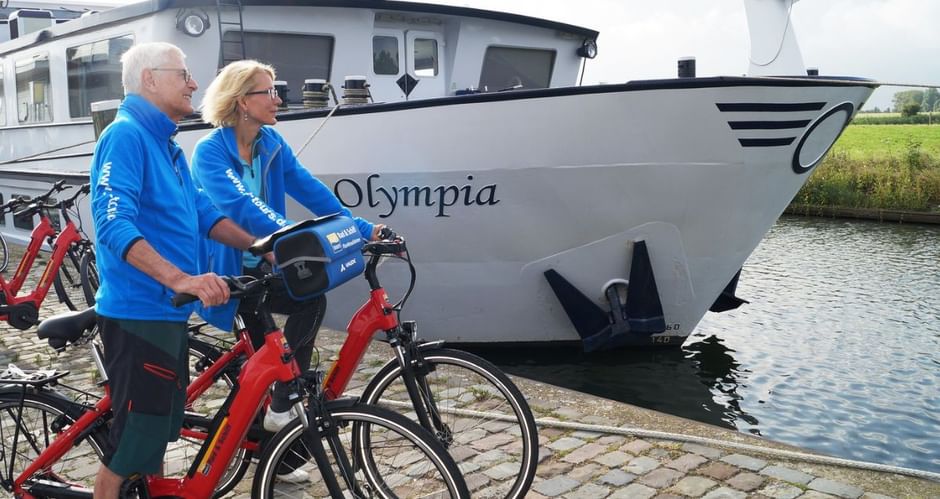 Vacances à vélo et croisière fluviale à bord du MS Olympia