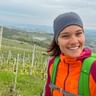 Verena en randonnée dans le Piémont